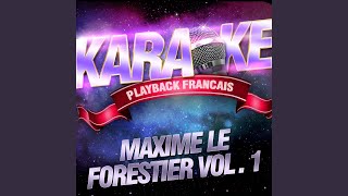 Ambalaba — Karaoké Playback Instrumental — Rendu Célèbre Par Maxime Le Forestier [upl. by Pinkham190]