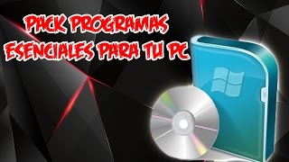 PACK DE PROGRAMAS PARA PC DE 32 Y 64 BITS TODO EN UNO WINDOWS XP  7  8 Y 10  2015 y 2016 [upl. by Glantz]