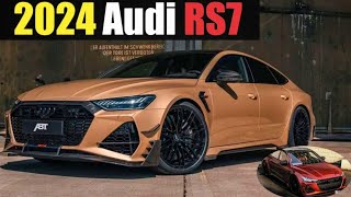 2024 Audi RS7 Review Pricing And Specs  everything to know so far [upl. by Nealah]