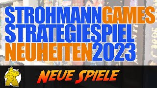 Strohmann Games Strategiespiel Neuheiten 2023 [upl. by Camey145]