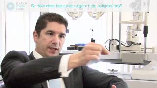 How does laser eye surgery help astigmatism [upl. by Azerila]