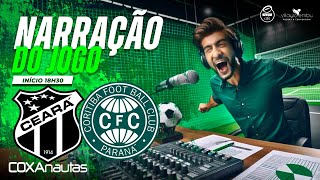 🟠 AO VIVO CEARÁ X CORITIBA  SERIE B 2024  6ª RODADA [upl. by Torrell]