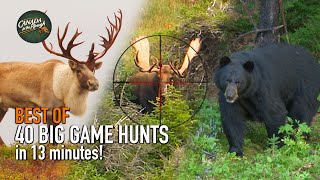 40 Canadian Hunts in 13 Minutes BEST OF HUNTING Compilation [upl. by Jaquenetta109]