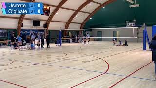 1div  Usmate Volley vs Pol Olginate [upl. by Auoh]