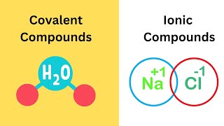 Covalent Compounds VS Ionic Compounds [upl. by Melcher517]