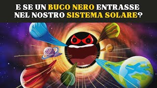 E se un buco nero minacciasse il nostro sistema solare Video educativi per bambini [upl. by Klapp]