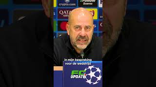 Bosz over Champions Leagueavond voor PSV Dit was ouderwets genieten psv championsleague bosz [upl. by Popper]