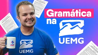 Como cai Gramática no Vestibular da UEMG [upl. by Nemhauser]