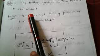 HALTING PROBLEM OF TM FLAT [upl. by Cairistiona]