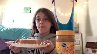 How to Make a Peanut Butter and Nutella Sandwich [upl. by Dorina357]