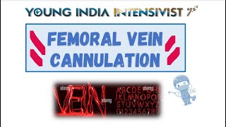 FEMORAL VEIN CANNULATION US GUIDED  VIDEO COURTESY NEJM [upl. by Aihsema684]