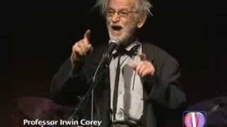 Professor Irwin Corey at the Cutting Room NYC [upl. by Arualana518]