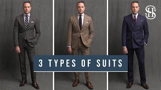 3 Different Types Of Suits  Off The Rack Made To Measure Bespoke [upl. by Dalis]