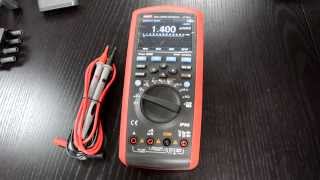 UNIT UT181A  brand new high end datalogging multimeter [upl. by Neo]