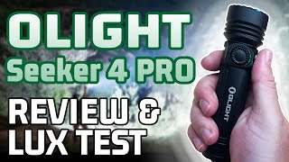 Olight Seeker 4 PRO Review  This WILL be your NEW FAVORITE multiuse flashlight [upl. by Enilegnave853]