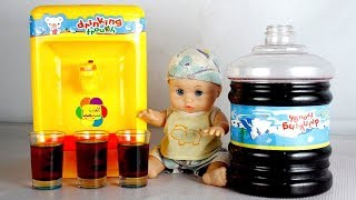 لعبة كولدير العصير الحقيقى الجديد بنات واولاد اجمل العاب الاطفال real juice cooler toy game [upl. by Ameh]