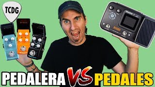 Pedalera VS Pedales La Batalla Final de los Efectos ¿Cuál es mejor ¿Qué conviene comprar [upl. by Bald]