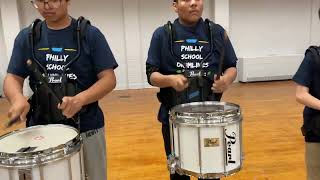 CookWissahickon Middle School Drumline EXPO performance [upl. by Lovich]