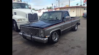 1986 Chevy C10 Truck with Blown LS Engine and Nitrous [upl. by Wheelwright]