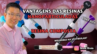 Resinas Compostas Nanoméricas  São as melhores  Video aula 04 [upl. by Melborn]