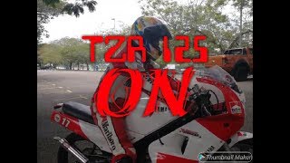 ヤマハ TZR 125 YPVS Gear Lever 1st Racing Track USJ Speedway Mofaz Highway Elite [upl. by Oilasor182]