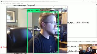 Adapting to video feed  TensorFlow Object Detection API Tutorial p2 [upl. by Naryk]