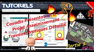 Astuce Covadis  Présentation Projet Voiries sur Covadis Partie1 [upl. by Folger]