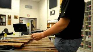 Rain Dance Marimba solo [upl. by Arbed]