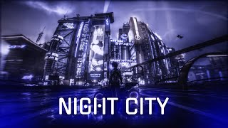 Night City  Snow  Cyberpunk 2077 [upl. by Gastineau977]