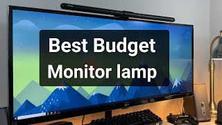 Quntis Monitor Light Bar Review  Who needs BenQ Prices [upl. by Pickar]