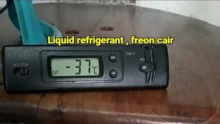 Mengenal freon cair Liquid Refrigerant [upl. by Christiana]