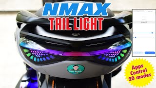 NMAX Surfy Tail Light for Yamaha Nmax [upl. by Ahsitram]