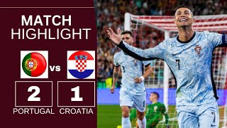 Portugal vs Croatia All goals and highlights 2024 [upl. by Krucik]