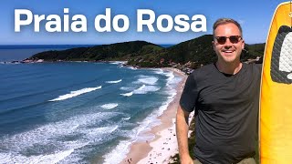 Praia do Rosa SC Como são as praias onde comer e onde se hospedar [upl. by Holmun763]