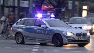 Einsatzfahrten Polizei Hamburg Zusammenschnitt [upl. by Adnac]