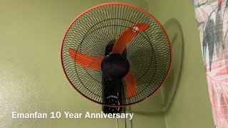 Universal Wall Fan 16” 10 Year Anniversary [upl. by Artkele]