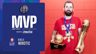 MVP Unipolsai  Nikola Mirotic  LBA Finals 2024 [upl. by Allerim]