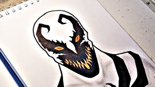 How To Draw ANTI VENOM [upl. by Adnalue]