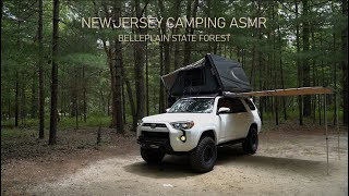 New Jersey Camping  Belleplain State Forest  4K ASMR [upl. by Anauq]