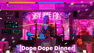 The Sim 4  Dope Dope Dinner  The Neon Bar in San Myshuno  Mini Tour amp Download CC [upl. by Seana]