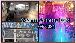 Day 1 Skegness amp Fantasy Island  Caravan tour [upl. by Eerot]