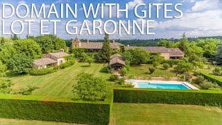 SOLD  Great equestrian opportunity Superb manor set in he Lot et Garonne  Ref 90194JBI47 [upl. by Henden]