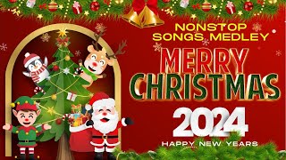 🎄 Merry Christmas Medley 2025 🎅  Nonstop Best Christmas Songs of All Time 🎁 [upl. by Klinges861]