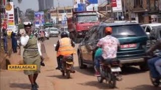 KABALAGALA TO KAMPALA CITY CENTER ROAD IN UGANDA [upl. by Ahsimaj975]