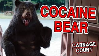 Cocaine Bear 2023 Carnage Count [upl. by Aenil]