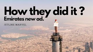 How they did it  6 interesting facts about Emirates new Burj Khalifa advertisement [upl. by Caasi]