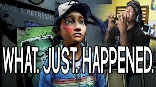 I cant even comprehend what just happened TELLTALE THE WALKING DEAD SEASON 2 FINALE [upl. by Johannessen113]