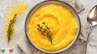 Cook a PERFECT POLENTA in just a few minutes🌾Italian Recipe🌾Make a good impression on your Guests [upl. by Aivul611]