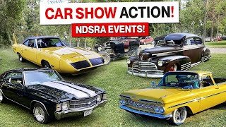 Amazing Small Town North Dakota Car Shows Lisbon and Fort Ransom NDSRA Rod Run Events [upl. by Fillander]