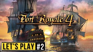 Port Royale 4  Campaign Walkthrough Gameplay 2 [upl. by Tadeas886]